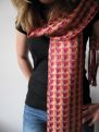 Handwoven Triple Weave Silk Scarf