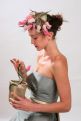 Rose bag with headpiece lid